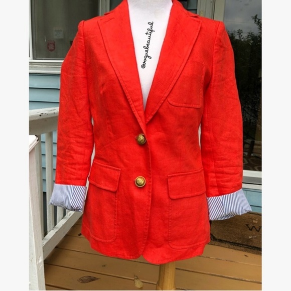 J.Crew Rhodes Blazer in Linen - Picture 5 of 7